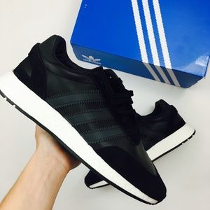 💰SALE  Adidas Iniki BOOST 5923 Black Sneakers